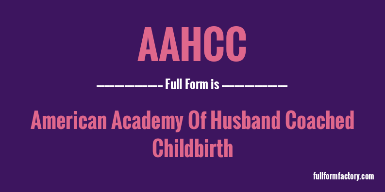 aahcc-full-form