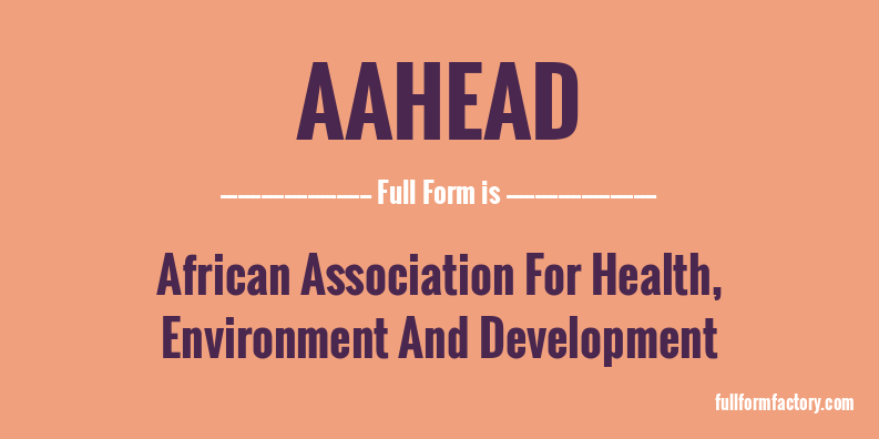 aahead-full-form