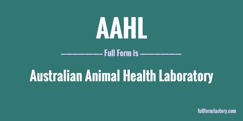 aahl-full-form