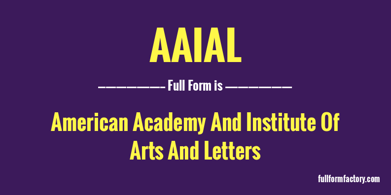 aaial-full-form