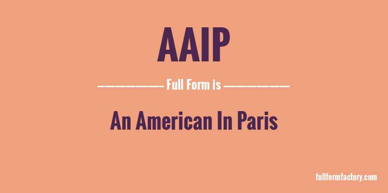 aaip-full-form