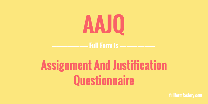 aajq-full-form