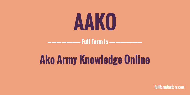 aako-full-form