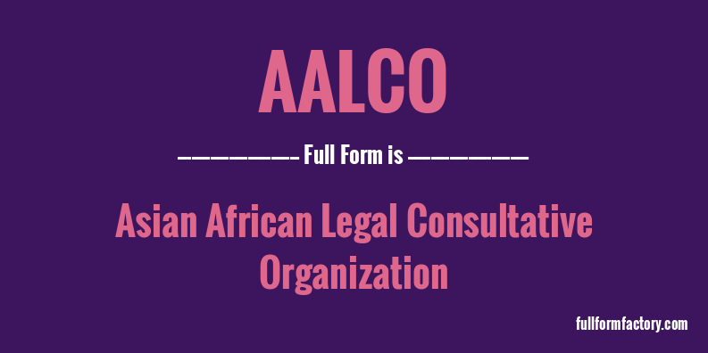 aalco-full-form