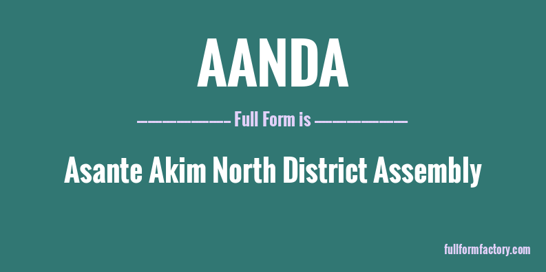 aanda-full-form