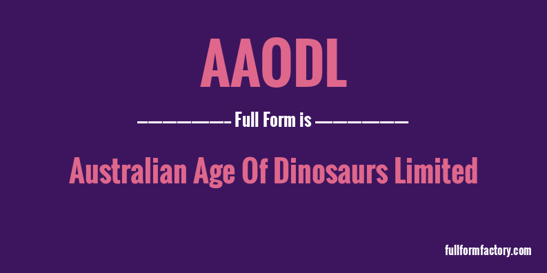 aaodl-full-form