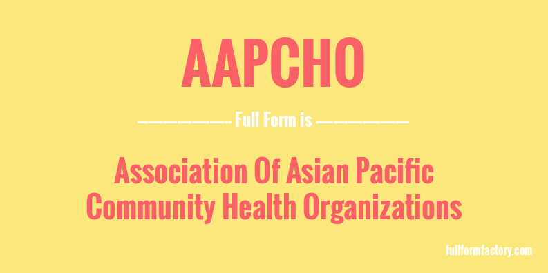aapcho-full-form