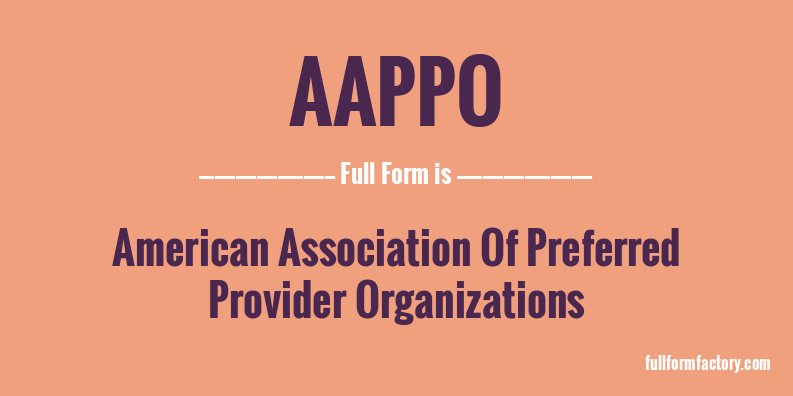 aappo-full-form