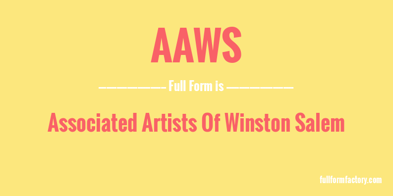 aaws-full-form