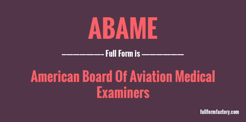 abame-full-form
