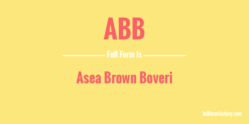 abb-full-form
