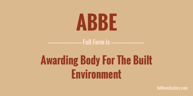 abbe-full-form