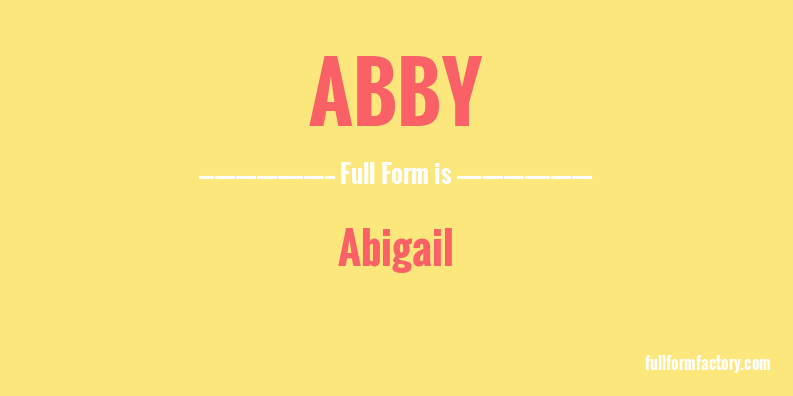 abby-full-form