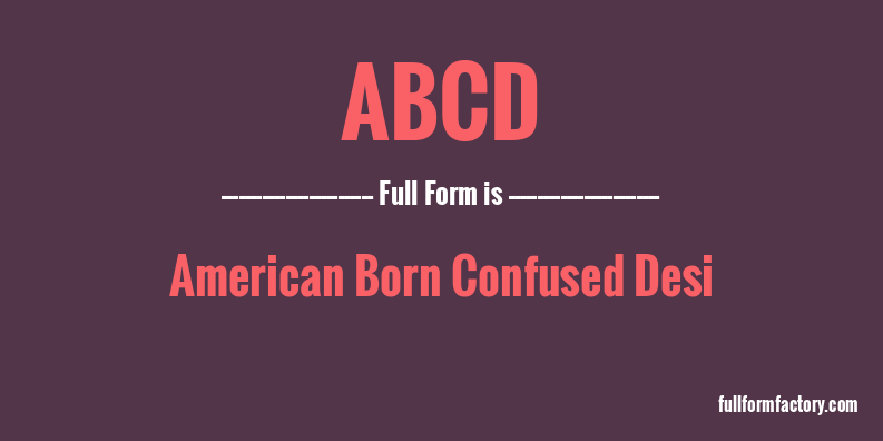 abcd-full-form