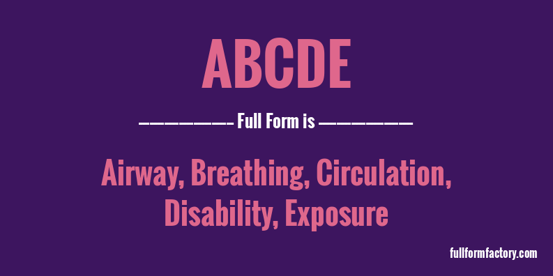 abcde-full-form
