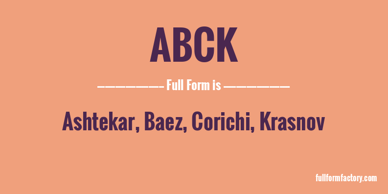 abck-full-form