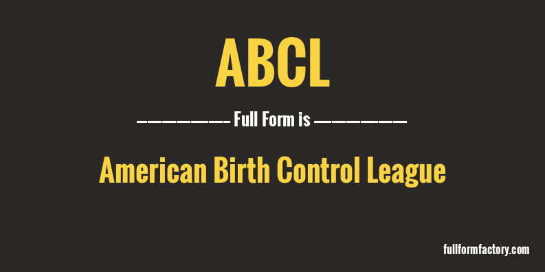 abcl-full-form