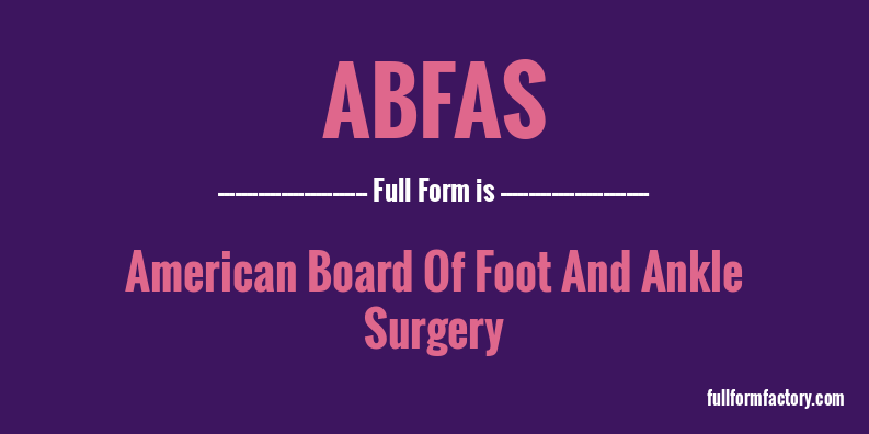 abfas-full-form