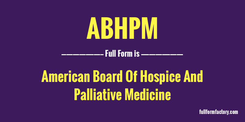 abhpm-full-form