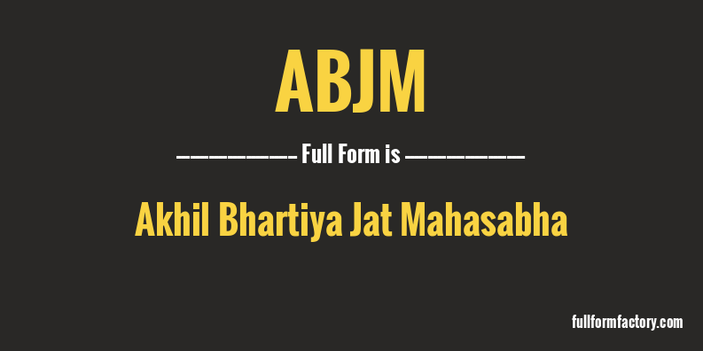 abjm-full-form