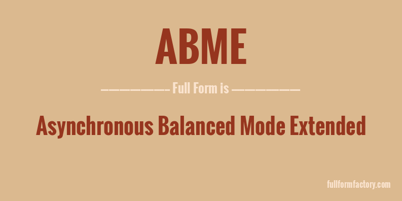 abme-full-form
