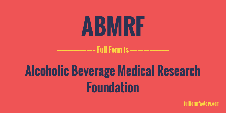abmrf-full-form