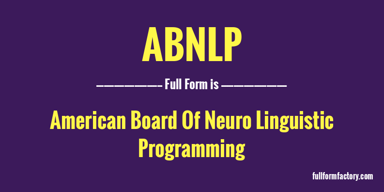 abnlp-full-form
