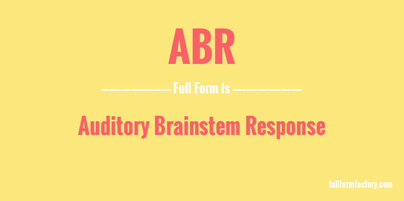 abr-full-form