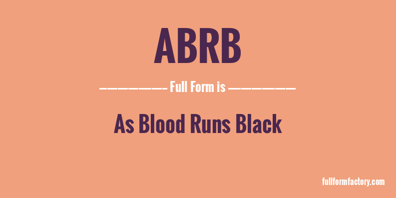 abrb-full-form