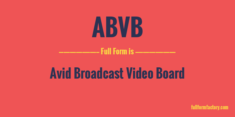 abvb-full-form