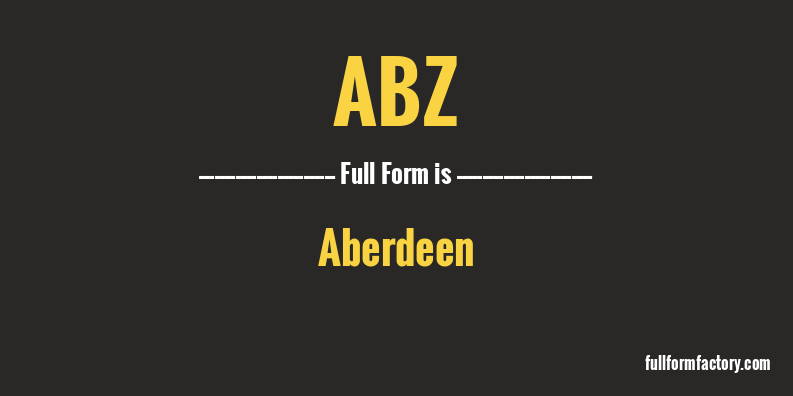 abz-full-form