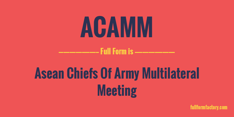 acamm-full-form