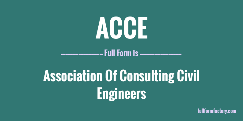 acce-full-form