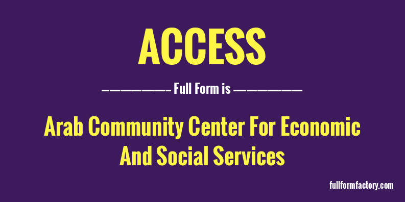 access-full-form