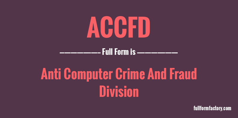 accfd-full-form
