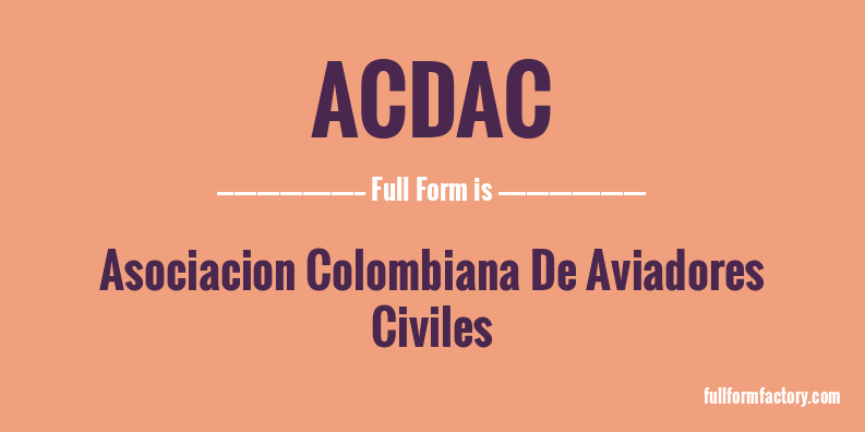 acdac-full-form