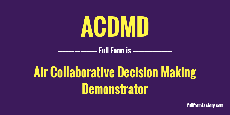 acdmd-full-form