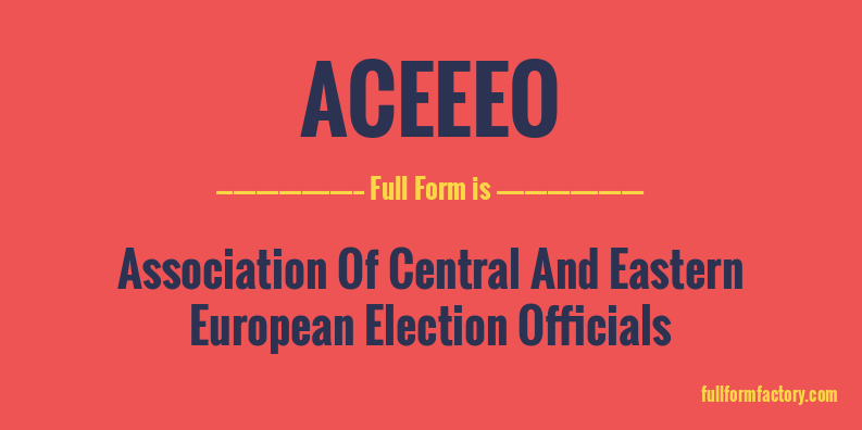 aceeeo-full-form