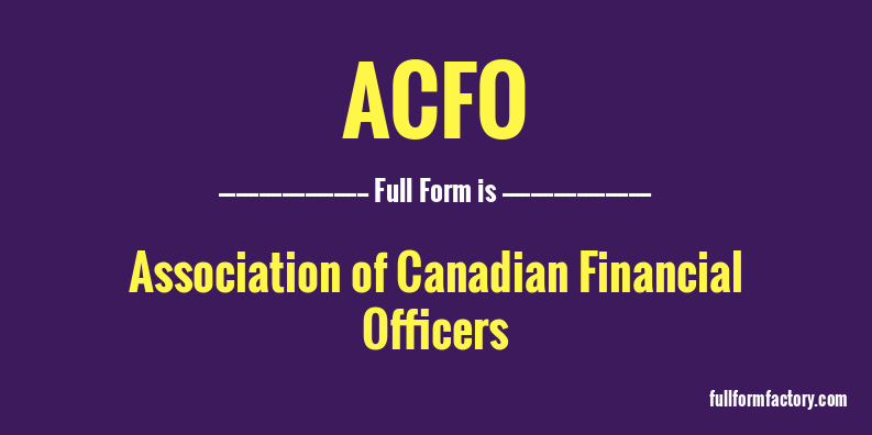 acfo-full-form