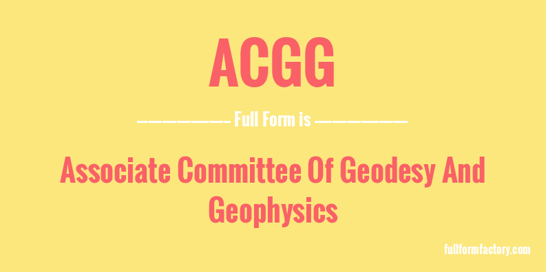 acgg-full-form