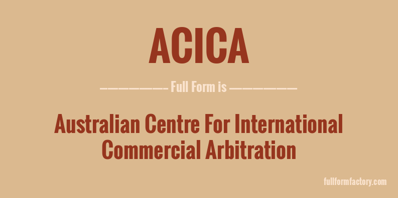 acica-full-form