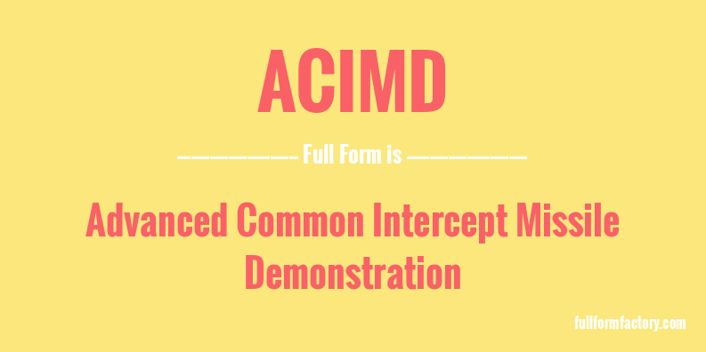 acimd-full-form