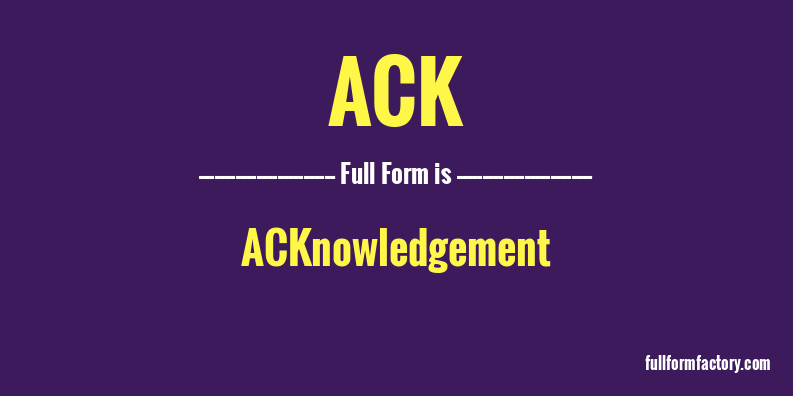 ack-full-form