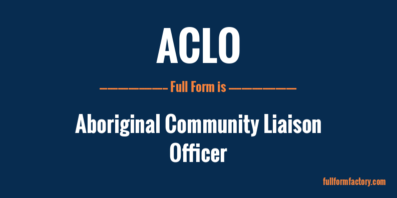 aclo-full-form