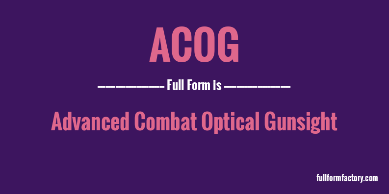 acog-full-form