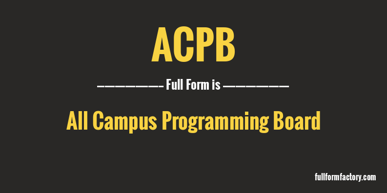 acpb-full-form