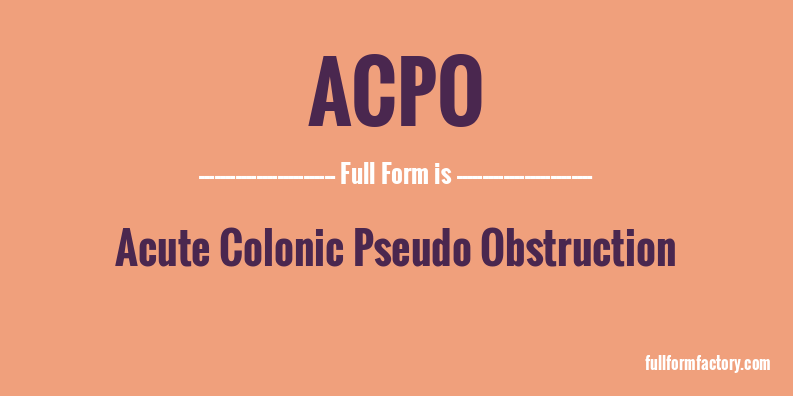 acpo-full-form