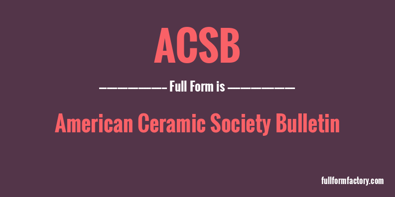 acsb-full-form