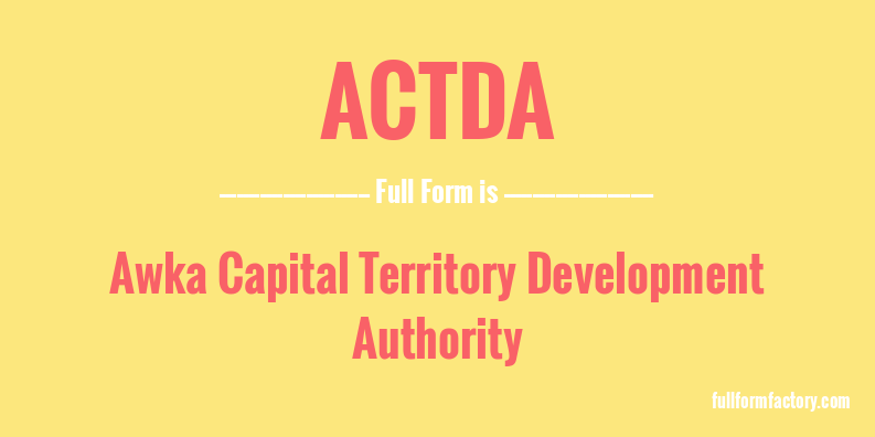 actda-full-form