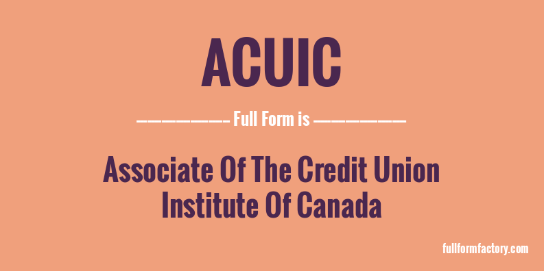 acuic-full-form